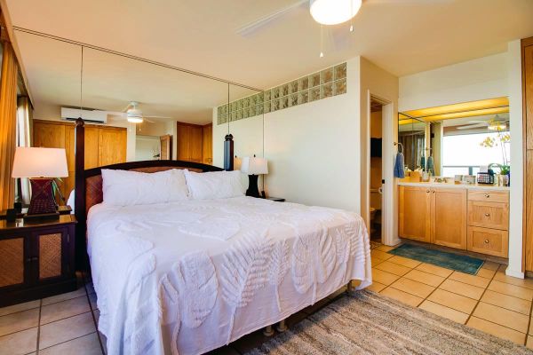 oceanfront bedroom en suite