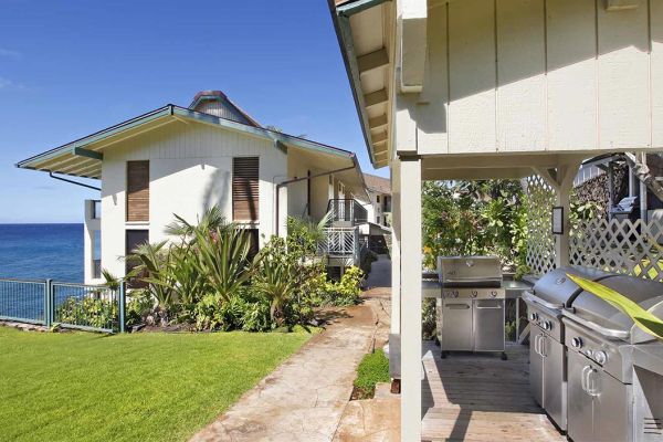 outdoor oceanfront grills and cooking